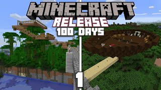 100 Days in Minecraft: Release (Part 1)