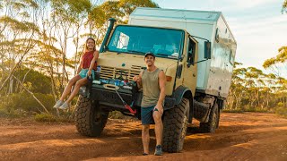 EXPEDITION HOLLAND TRACK  Tackling Outback Australia on our own in a 1983 EXARMY TRUCK