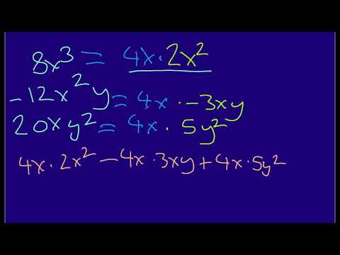 Factoring Polynomials Distributive