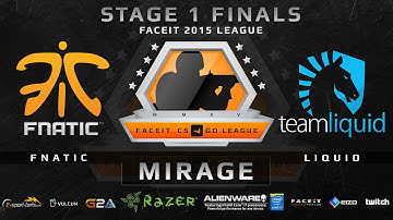 Fnatic vs Team Liquid - Map 2 - Mirage (FACEIT 2015 League Stage 1 Finals)