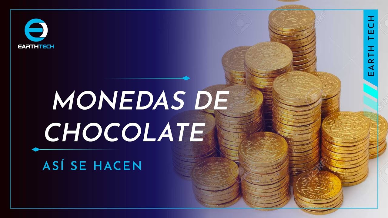 Así es cómo se hacen las deliciosas MONEDAS DE CHOCOLATE