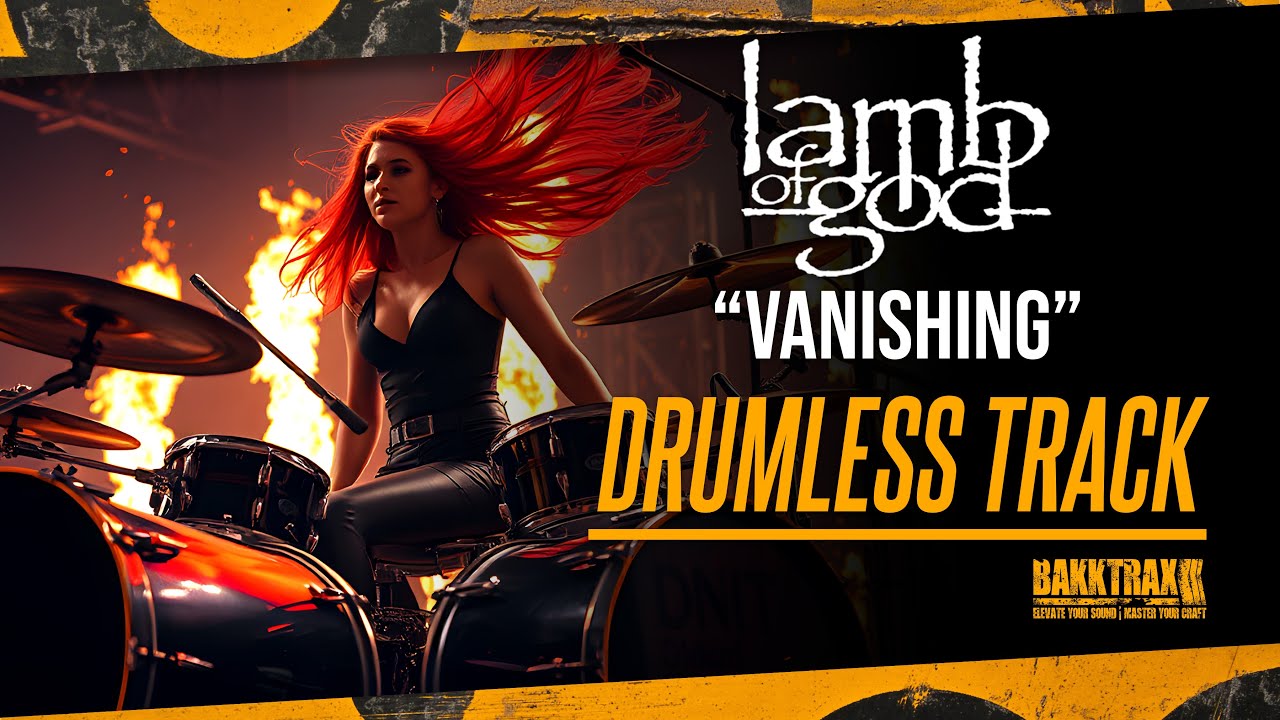 Lamb Of God - Vanishing (Drumless) NO DRUMS - High Quality