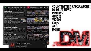 Official DriftMission.com RC Drifting Android Application Overview screenshot 4