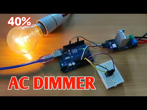 AC Dimmer with Arduino | RobotDyn AC dimmer - YouTube