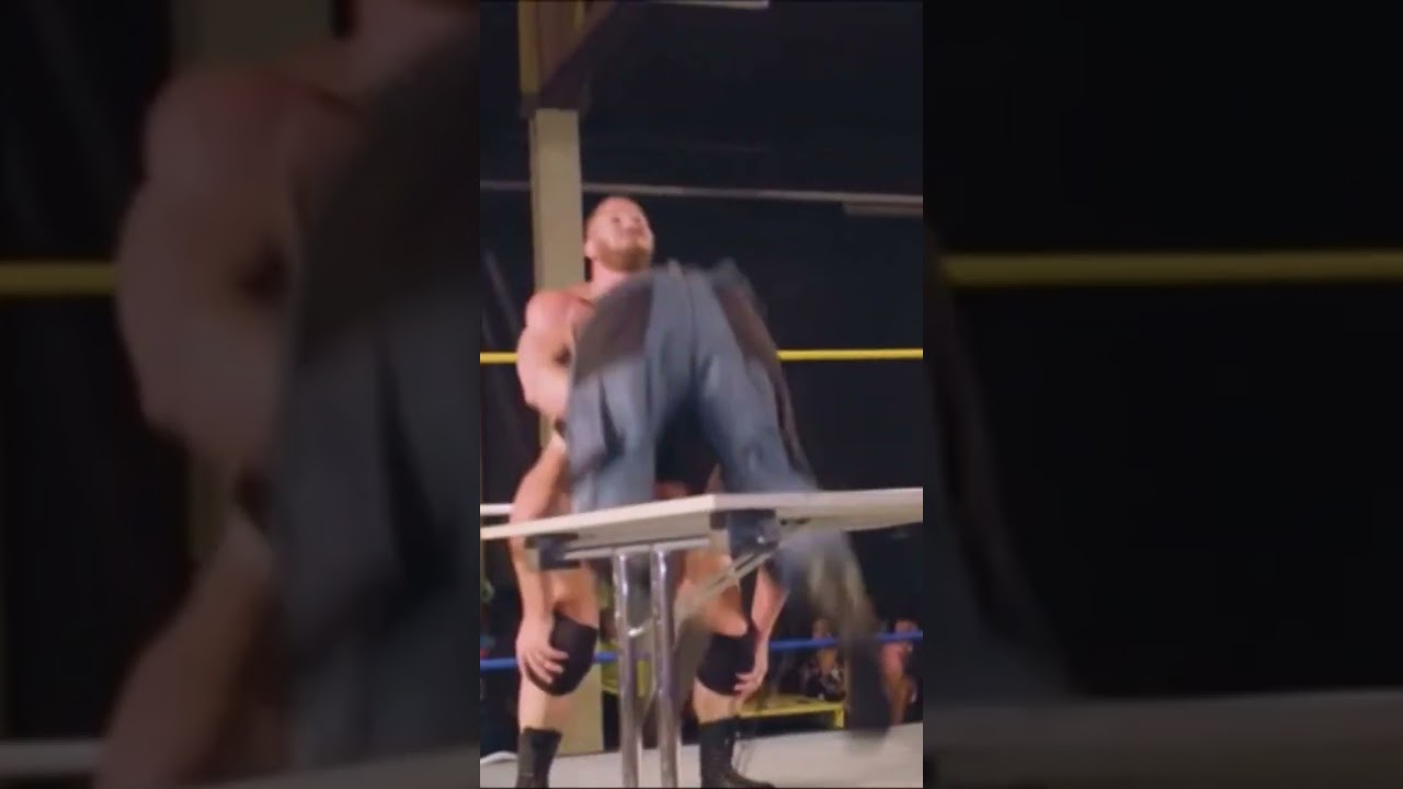 POWERBOMB through the table