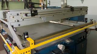 Athlete Statistics Used M&R Saturn 2538 Screen Printing Press for Sale