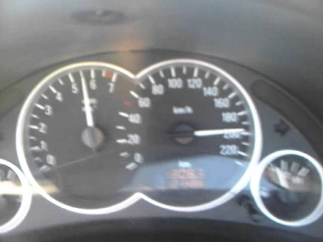 My Tigra 1.8 Sport going 200km/h 