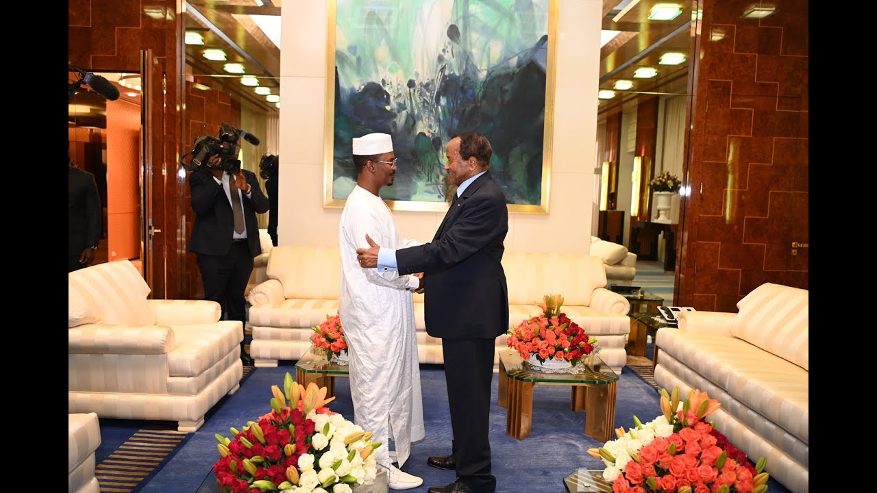 Entretien cordial avec le Prsident Mahamat Idriss Deby Itno au Palais de lUnit   16032023