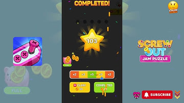 Screw Out: Jam Puzzle - Level 103 - NEW UPDATE - Gameplay walkthrough