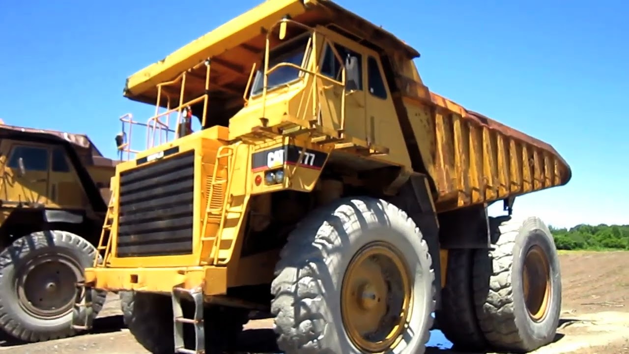 キャタピラー777D CCM Caterpillar 777D Holy Trinity: Dump Truck, Water Truck