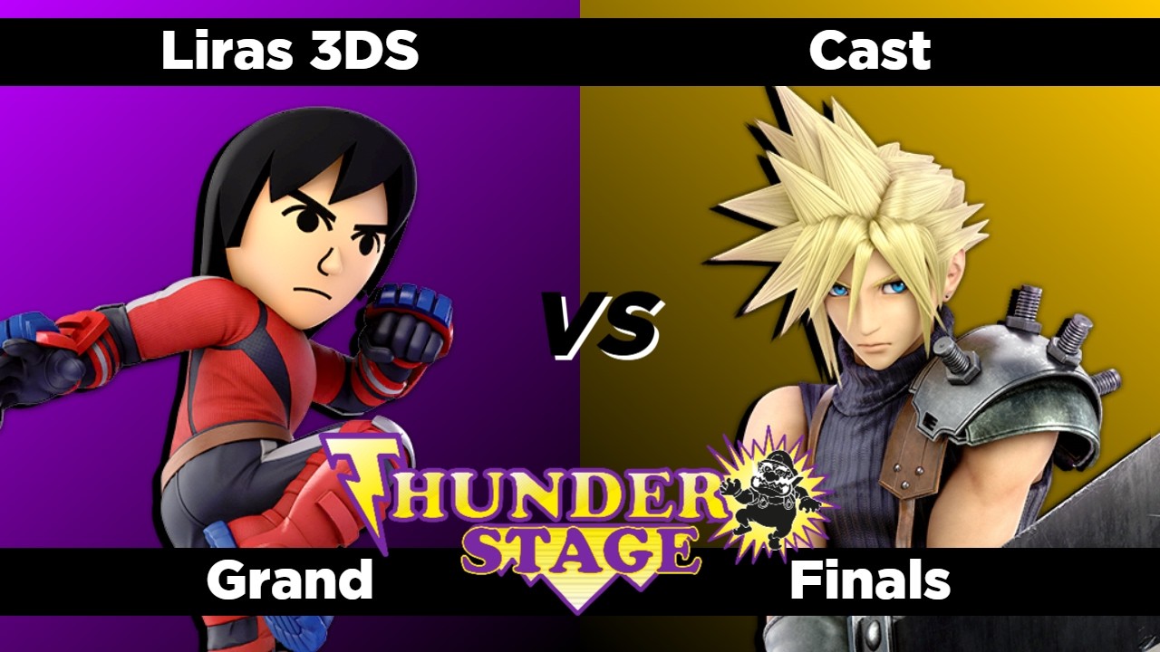 TS 87 - Grand Finals - Liras 3DS (Mii Brawler) Vs. Cast (Cloud) Smash Ultimate - SSBU