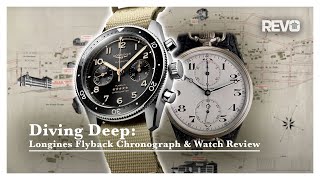 The Remarkable Legacy of Longines Flyback Chronographs & Watch Review | DIVING DEEP