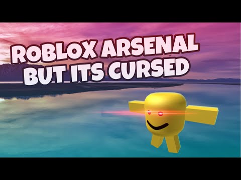 Roblox Arsenal But Its Cursed Brickbattle 1v1 Youtube - roblox arsenal cursed images