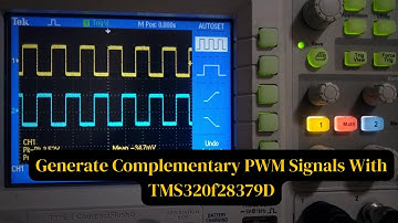How to Generate Complementary PWM Signals With TMS320f28379D