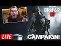 🔴 LIVE - MODERN WARFARE 3 EARLY CAMPAIGN GAMEPLAY! (MW3 Campaign Walkthrough)