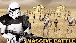 Can Stormtroopers survive the MASSIVE Droid Invasion? - Men of War: STAR WARS Mod