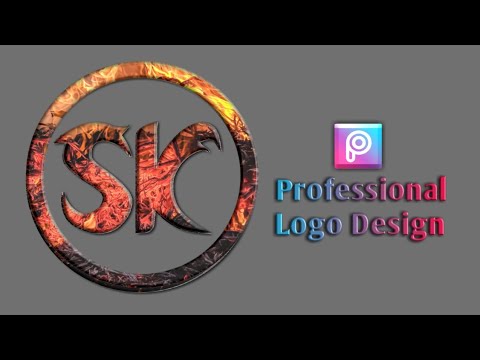 Professional Logo Design How To Make Logo In Picsart Pixellab Sk Editz Youtube