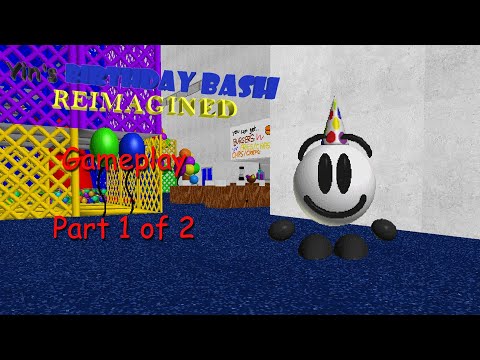 Yin's Birthday Bash Reimagined Gameplay | Baldi's Basics Fangame (Part 1 of 2)