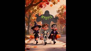 On Halloween don't let myopia sneak up on your little monster's vision! #myopia #optometrist #vision
