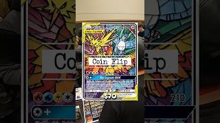 Coin flip for the stained glass birds #pokemon #pokemoncards