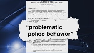 Breakdown of DOJ's findings on APD