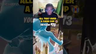 All this over a solo cash cup #fortnite #fortniteclips #gaming