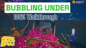 ASTRO BOT - CAMO COSMOS | BUBBLING UNDER 100% WALKTHROUGH PART 2 | PS5 GAMES