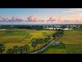 Bangladesh Village Drone View 4K | Beautiful Paddy Fields Road Cinematic 2026