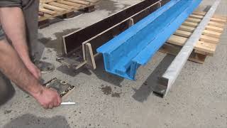 Новый вариант изготовления бетонного столба забора, на примере «Френдкрит»