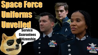 Space Force Uniforms Revealed