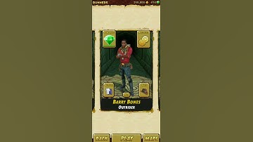Temple Run 2 -- Barry bones skins