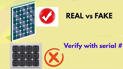 SCAM-PROOF Solar! 🤫 How to Verify Solar Panel Authenticity with Serial Number​