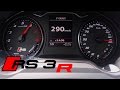 Audi RS3 R 502 HP Acceleration FAST! 0-290 km/h Launch Control & Sound - MTM Tuning