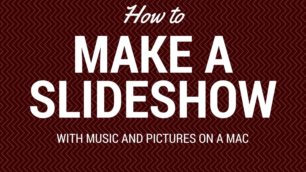 How can you create a musical slide show with iPhoto?