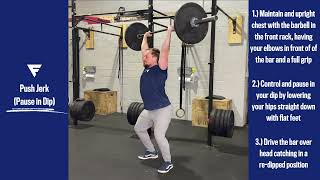 Push Jerk (Pause in Dip)