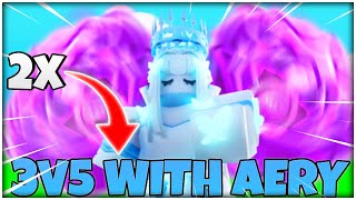 Insane 3V5 Clutch Again As Aery In Ranked..roblox Bedwars