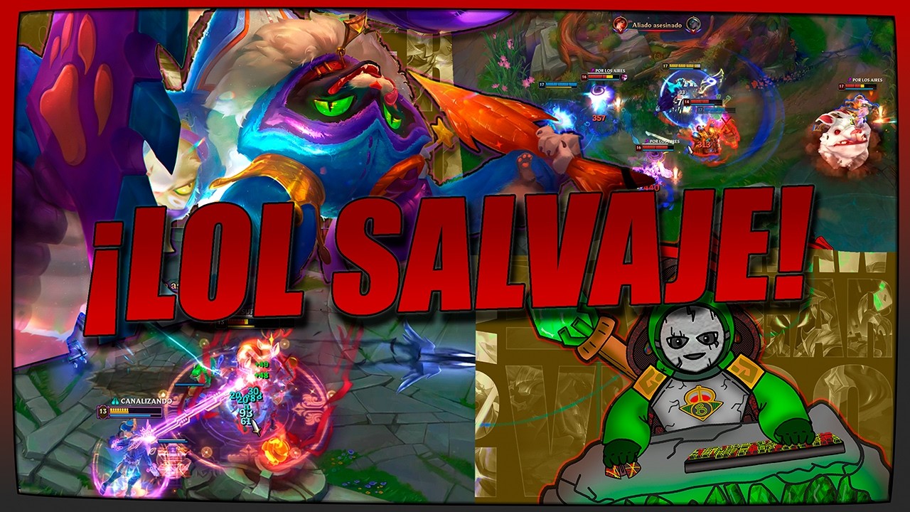 🔥¡TROLLEANDO en el LOL!🔥