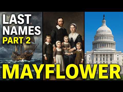 THESE LAST NAMES WERE ALSO ON THE MAYFLOWER IN 1620 — ARE THEY IN YOUR FAMILY TREE? (PART 2)