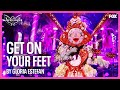 Clock performs get on your feet by gloria estefan  season 11  the masked singer