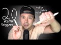  20 new asmr triggers on my youtube channel