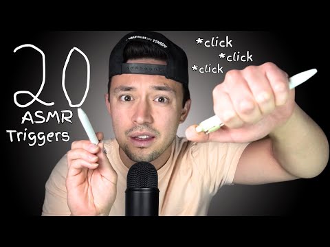 🔴 20 NEW ASMR TRIGGERS on my YouTube Channel!