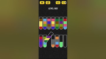 Water Sort Puzzle - level 603