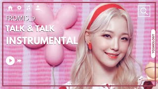 fromis_9 - Talk & Talk | Instrumental