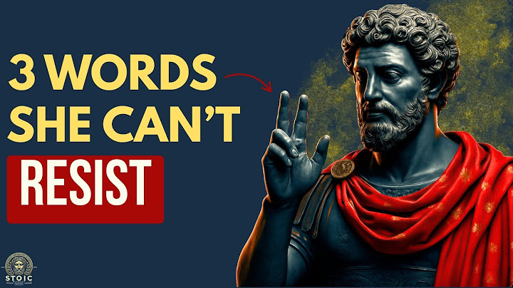 How to ATTRACT Women Instantly Using 3 WORDS! | Stoic Mindset