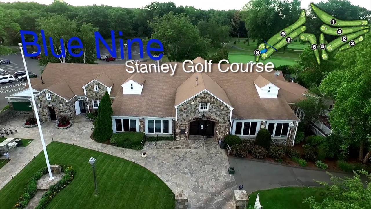 Stanley Golf Course Blue 9 Fly Over YouTube