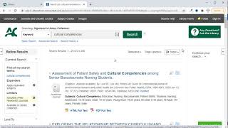 How to find a scholarly article using AC library resources screenshot 4