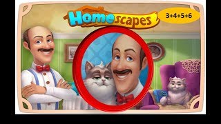 homescapes level 3 to 6 (ios & android) Beginner play again