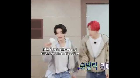 Jake’s fast reflexes is so attractive🤭 #enhypen #jake #kpop #enhypenmembers #enhypenjake