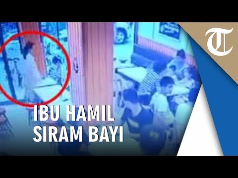 Ibu Hamil Siram Bayi Rewel Di Restoran Dengan Sup