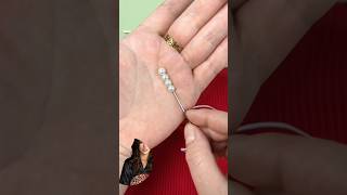 Easy Hand-Sewing Hack to Transform Your Neckline #shorts #SewingTips